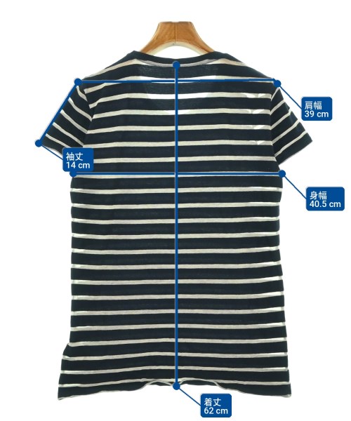 MAJESTIC FILATURES（マジェスティックフィラチュール）Tシャツ・カットソー 紺 サイズ:3(L位) レディース/2200703254016