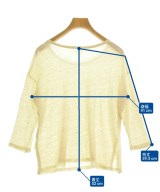 MAJESTIC FILATURES（マジェスティックフィラチュール）Tシャツ・カットソー ベージュ サイズ:1(S位) レディース/2200724092024