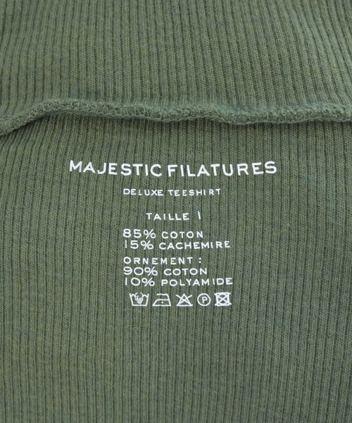 MAJESTIC FILATURES（マジェスティックフィラチュール）ニット・セーター 緑 サイズ:1(S位) レディース/2200658627057