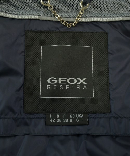 GEOX（ジェオックス）ダウンコート 紺 サイズ:38(M位) レディース/2200675195010