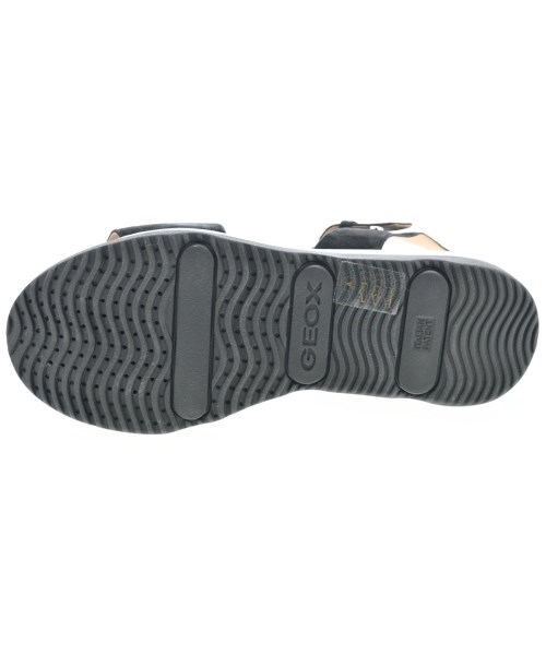 GEOX（ジェオックス）サンダル 黒 サイズ:EU38 1/2(25cm位) レディース/2200640423032