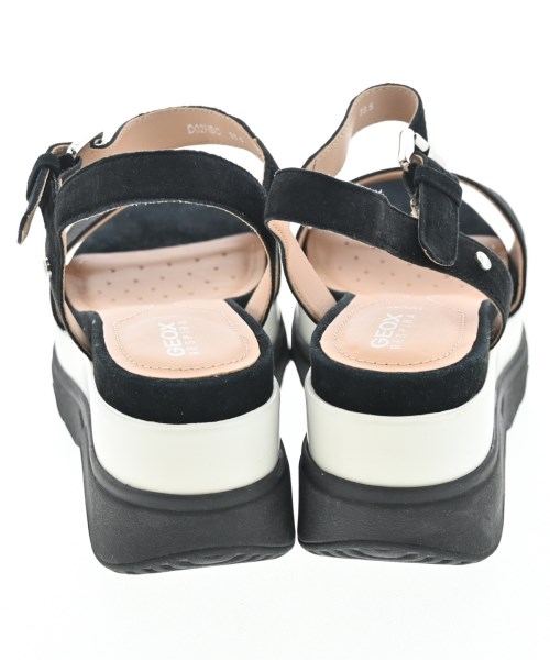 GEOX（ジェオックス）サンダル 黒 サイズ:EU38 1/2(25cm位) レディース/2200640423032
