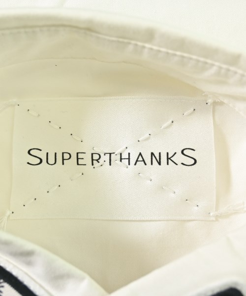 SUPERTHANKS（スーパーサンクス）カジュアルシャツ 白 サイズ:M メンズ/2200626042059