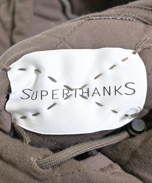 SUPERTHANKS（スーパーサンクス）パーカー 茶 サイズ:L メンズ/2200644172011