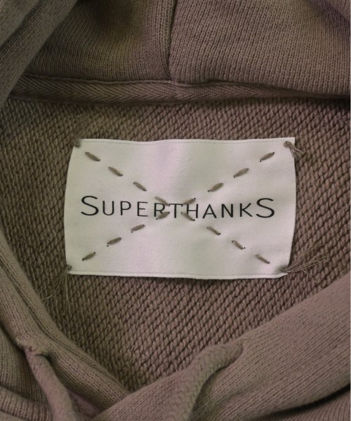 SUPERTHANKS（スーパーサンクス）パーカー 茶 サイズ:L メンズ/2200532189015