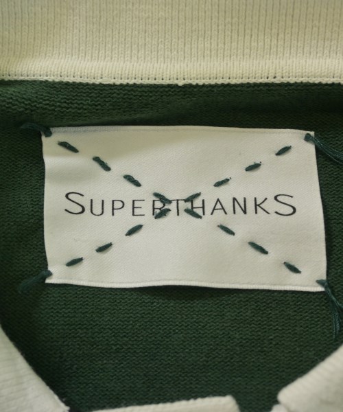SUPERTHANKS（スーパーサンクス）ポロシャツ 緑 サイズ:M メンズ/2200626841072
