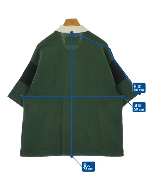 SUPERTHANKS（スーパーサンクス）ポロシャツ 緑 サイズ:M メンズ/2200626841072