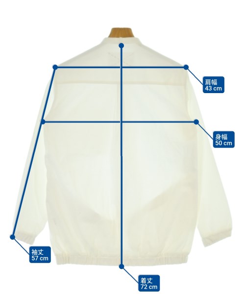 SUPERTHANKS（スーパーサンクス）カジュアルシャツ 白 サイズ:S メンズ/2200675416078