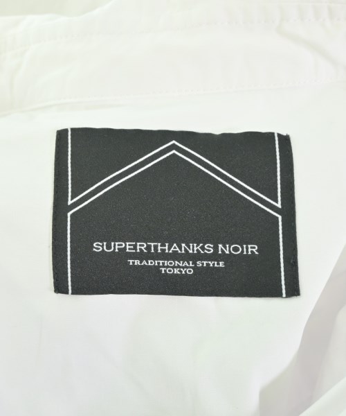 SUPERTHANKS（スーパーサンクス）カジュアルシャツ 白 サイズ:S メンズ/2200679604044