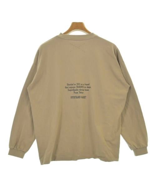 SUPERTHANKS（スーパーサンクス）Tシャツ・カットソー ベージュ サイズ:S メンズ/2200701750039
