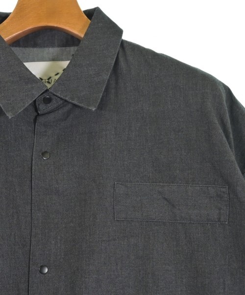 SUPERTHANKS（スーパーサンクス）カジュアルシャツ グレー サイズ:M メンズ/2200653357355