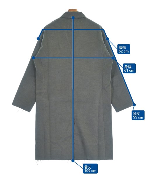 SUPERTHANKS（スーパーサンクス）コート グレー サイズ:L メンズ/2200654393024