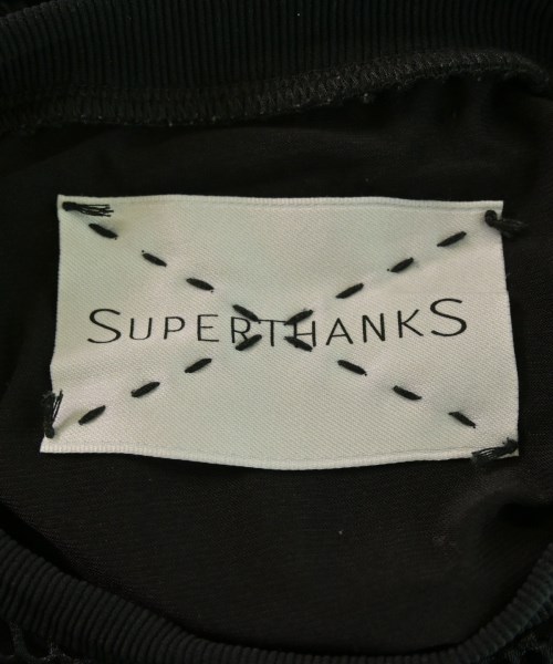 SUPERTHANKS（スーパーサンクス）Tシャツ・カットソー 黒 サイズ:S メンズ/2200645709100