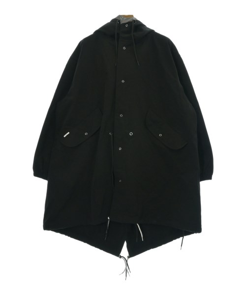 SUPERTHANKS(スーパーサンクス)モッズコート 黒 サイズ:S/2200640634056