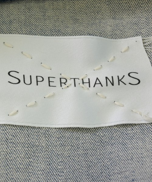 SUPERTHANKS（スーパーサンクス）カジュアルシャツ 青 サイズ:M メンズ/2200723964025