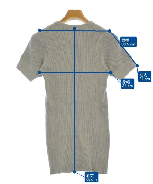 v::room（ヴィルーム）Tシャツ・カットソー グレー サイズ:1(S位) メンズ/2200665656590