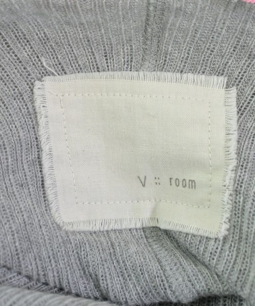 v::room（ヴィルーム）ニット・セーター グレー サイズ:1(S位) レディース/2200634704079