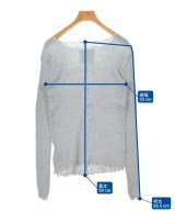 v::room（ヴィルーム）ニット・セーター グレー サイズ:1(S位) レディース/2200634704079