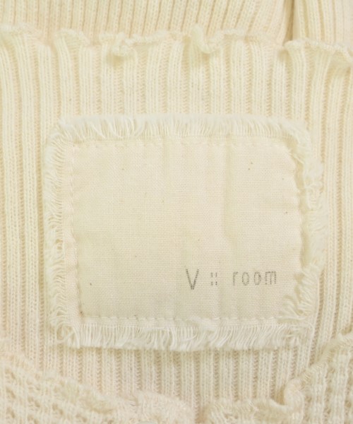 v::room（ヴィルーム）カーディガン 白 サイズ:1(S位) レディース/2200606011099