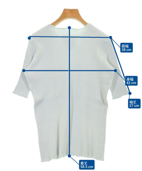 v::room（ヴィルーム）Tシャツ・カットソー 青 サイズ:1(S位) レディース/2200606011174