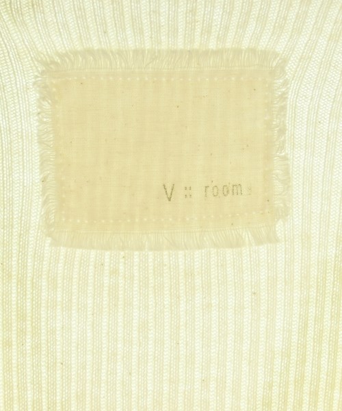 v::room（ヴィルーム）Tシャツ・カットソー 白 サイズ:1(S位) レディース/2200606011181