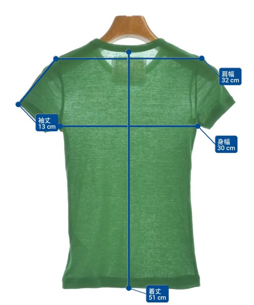 v::room（ヴィルーム）Tシャツ・カットソー 緑 サイズ:1(S位) レディース/2200711274112
