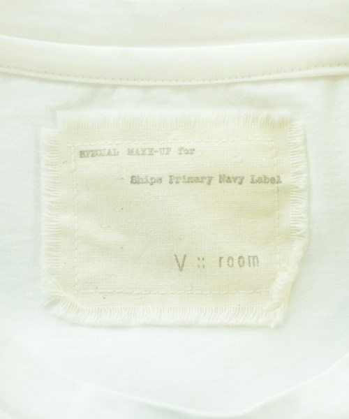 v::room（ヴィルーム）Tシャツ・カットソー 白 サイズ:ONE レディース/2200665581052