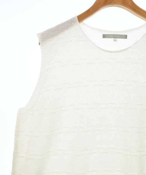 pao･de･lo（パオデロ）ベスト/ノースリーブ 白 サイズ:2(M位) レディース/2200616602096