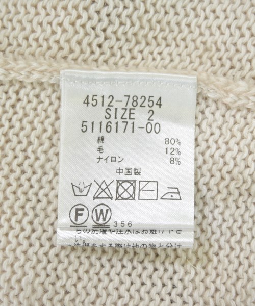 pao･de･lo（パオデロ）カーディガン 白 サイズ:2(M位) レディース/2200713547122