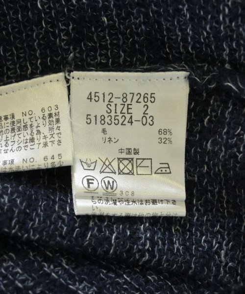 pao･de･lo（パオデロ）カーディガン 紺 サイズ:2(M位) レディース/2200713547160