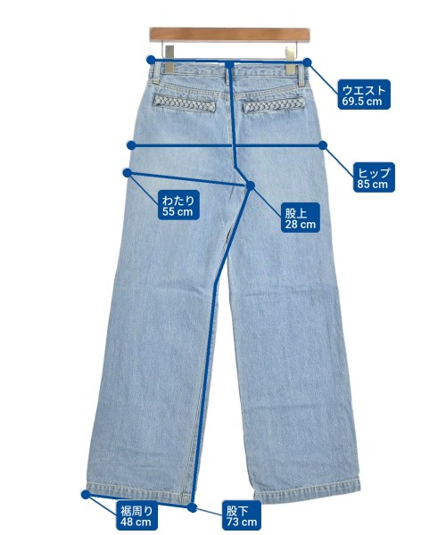 Noela（ノエラ）デニムパンツ 青 サイズ:S レディース/2200625976010