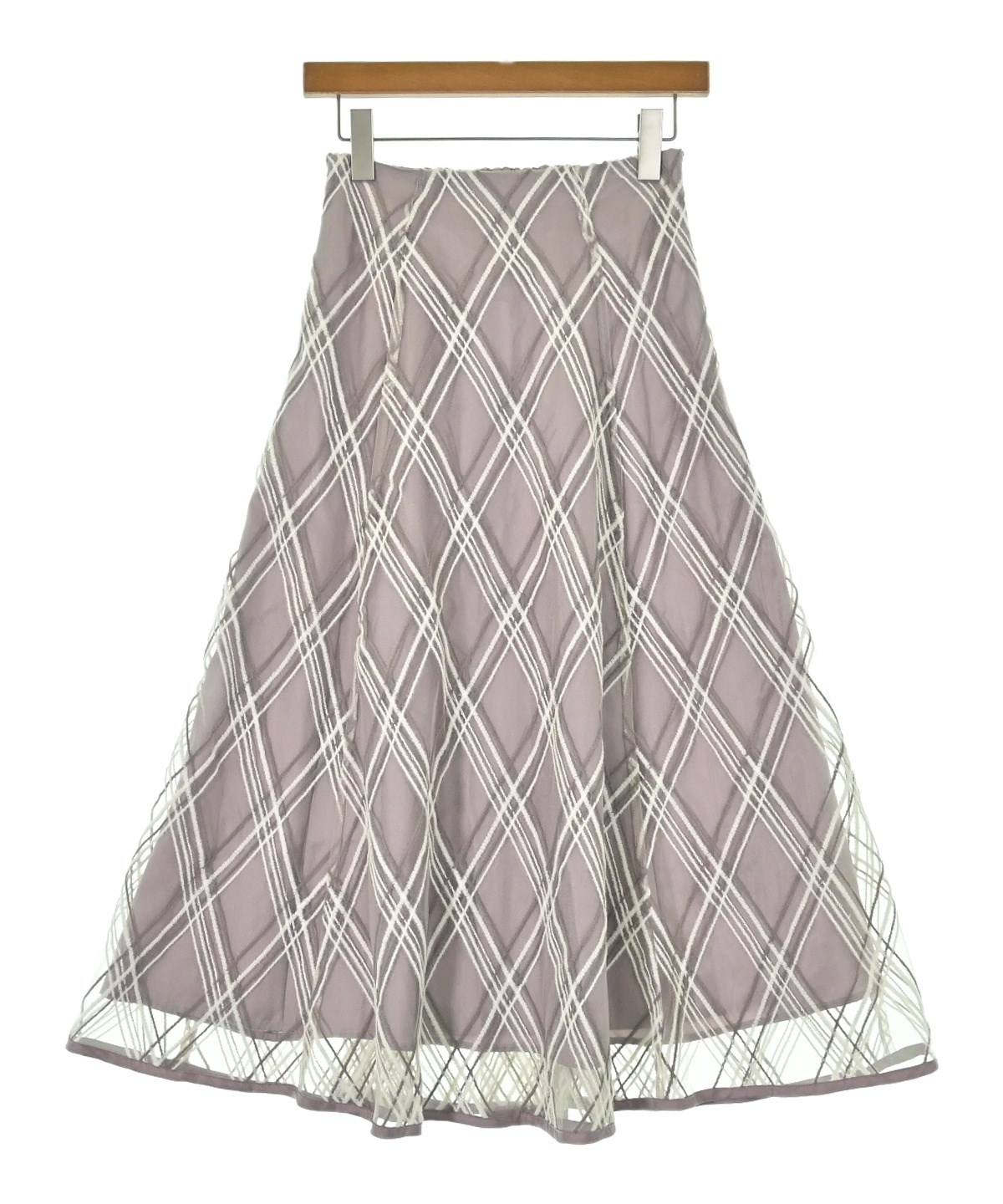 Noela（ノエラ）ロング・マキシ丈スカート 紫 サイズ:-(S位