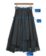 Noela（ノエラ）ロング・マキシ丈スカート 黒 サイズ:S レディース/2200668963022