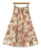 Noela（ノエラ）ロング・マキシ丈スカート 赤 サイズ:M レディース/2200670818020