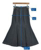 Noela（ノエラ）ロング・マキシ丈スカート 紺 サイズ:S レディース/2200676538069