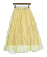 Noela（ノエラ）ロング・マキシ丈スカート 黄 サイズ:S レディース/2200634786075