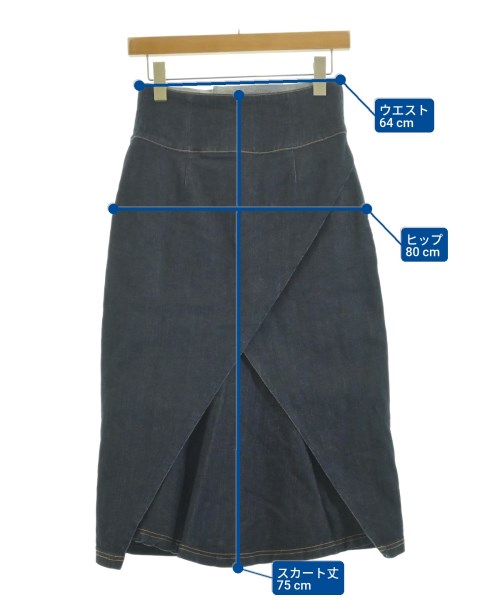 Noela（ノエラ）ロング・マキシ丈スカート 紺 サイズ:S レディース/2200639517032