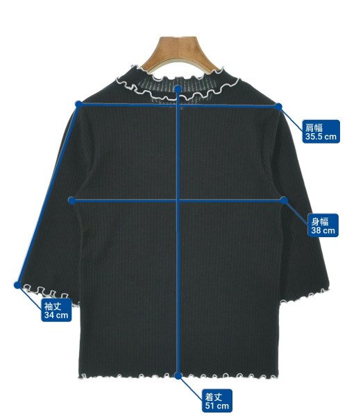 Noela（ノエラ）Tシャツ・カットソー 黒 サイズ:F レディース/2200639517179