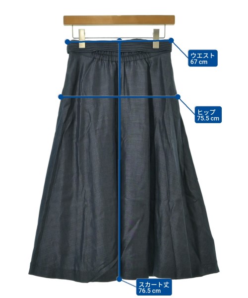 Noela（ノエラ）ロング・マキシ丈スカート 紺 サイズ:M レディース/2200663358182