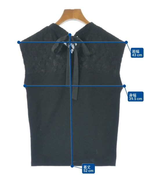 Noela（ノエラ）ノースリーブ 黒 サイズ:F レディース/2200667509115