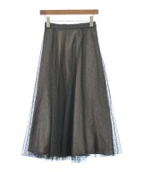 Noela（ノエラ）ロング・マキシ丈スカート 黒 サイズ:0(XS位) レディース/2200667509139