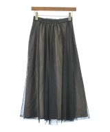 Noela（ノエラ）ロング・マキシ丈スカート 黒 サイズ:0(XS位) レディース/2200667509139