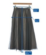 Noela（ノエラ）ロング・マキシ丈スカート 黒 サイズ:0(XS位) レディース/2200667509139