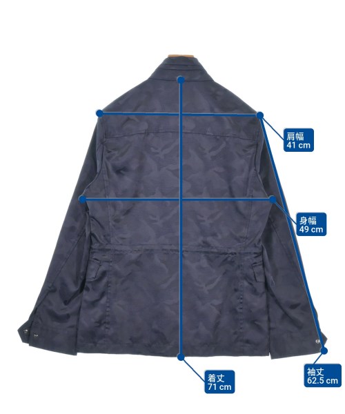 EPOCA UOMO（エポカウォモ）ミリタリーブルゾン 紺 サイズ:46(M位) メンズ/2200559772078