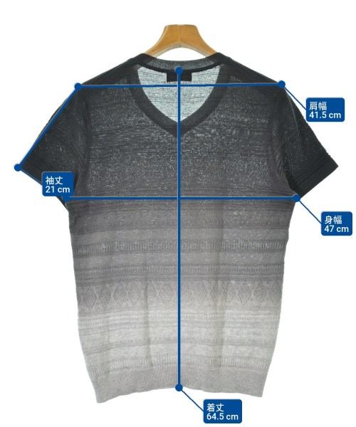 EPOCA UOMO（エポカウォモ）ニット・セーター グレー サイズ:48(L位) メンズ/2200631285045