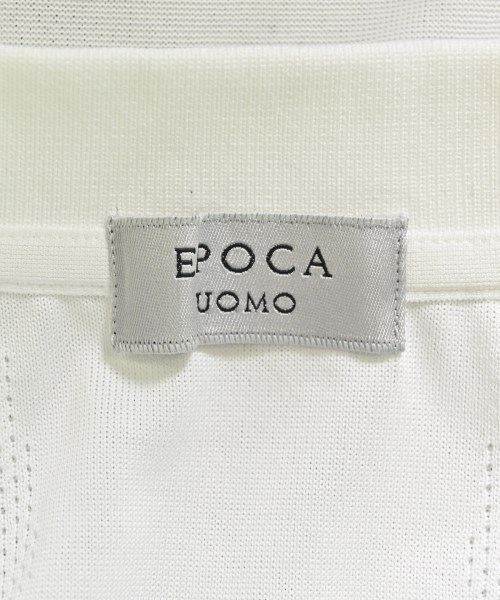 EPOCA UOMO（エポカウォモ）ポロシャツ 白 サイズ:48(L位) メンズ/2200631285052