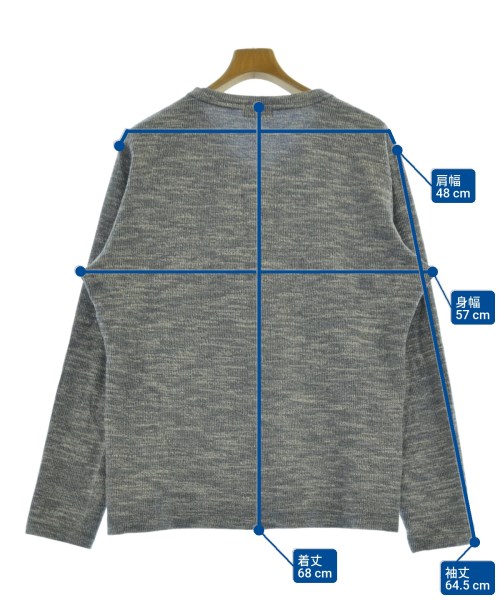 EPOCA UOMO（エポカウォモ）ニット・セーター 青 サイズ:52(XXL位) メンズ/2200621748024