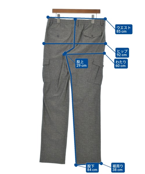 EPOCA UOMO（エポカウォモ）カーゴパンツ グレー サイズ:50(XL位) メンズ/2200631936046