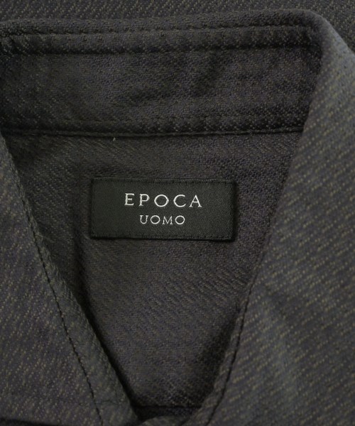 EPOCA UOMO（エポカウォモ）カジュアルシャツ 茶 サイズ:50(XL位) メンズ/2200712968102