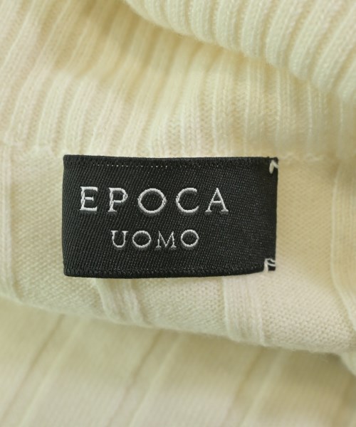 EPOCA UOMO（エポカウォモ）ニット・セーター 白 サイズ:48(L位) メンズ/2200644773096